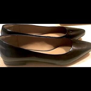 Clarks black flats women